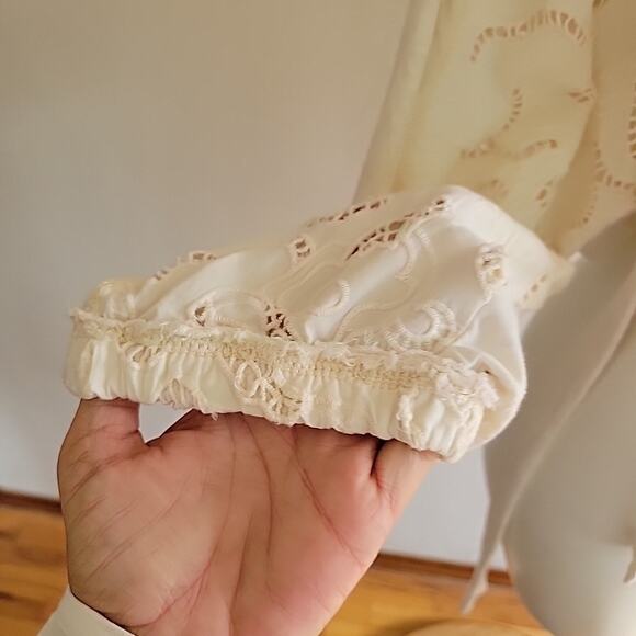 Free People Movement Field of Dreams Cropped Pullover Round Neck Pullover - Picture 8 of 15